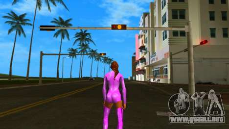 White girl pink Leather para GTA Vice City