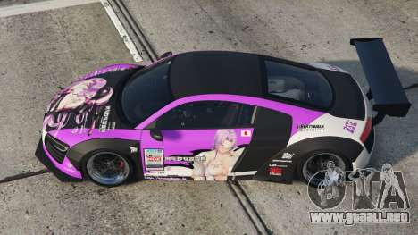 Audi R8 V10 Liberty Walk Fuchsia Pink