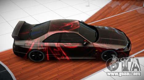 Nissan Skyline R33 X-GT S7 para GTA 4