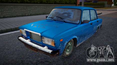 VAZ 2107 Gryaznulya para GTA San Andreas