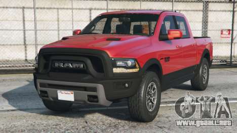 Ram 1500 Rebel Crew Cab Rusty Red