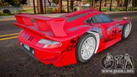 1996 Porsche 911 GT1 para GTA San Andreas