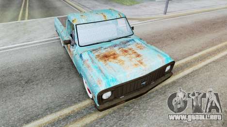 Chevrolet C10 Fountain Blue para GTA San Andreas