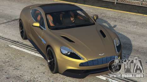 Aston Martin Vanquish Arylide Yellow
