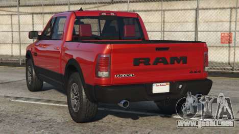 Ram 1500 Rebel Crew Cab Rusty Red