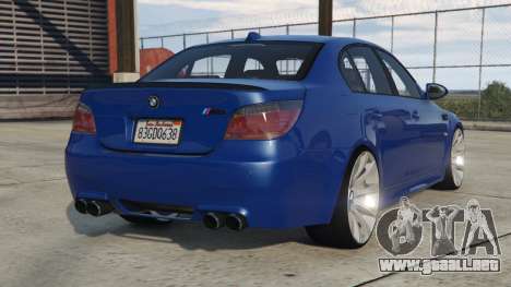 BMW M5 (E60) Congress Blue