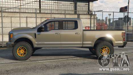 Ford F-350 Crew Cab Light Slate Gray