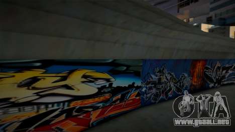 Wild Walls v2 (Graffiti Environment) para GTA San Andreas