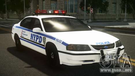 2000 Chevrolet Impala NYPD para GTA 4