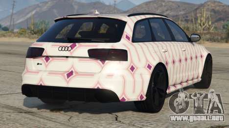 Audi RS 6 Avant White Smoke