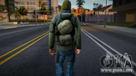 Half-Life 2 Rebels Male v8 para GTA San Andreas