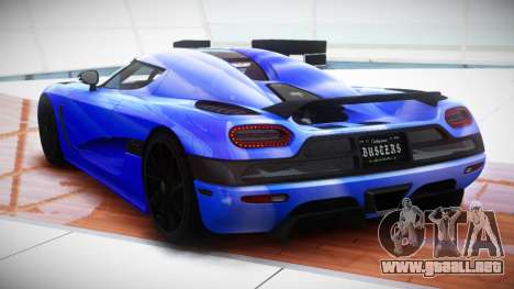 Koenigsegg Agera SX S3 para GTA 4