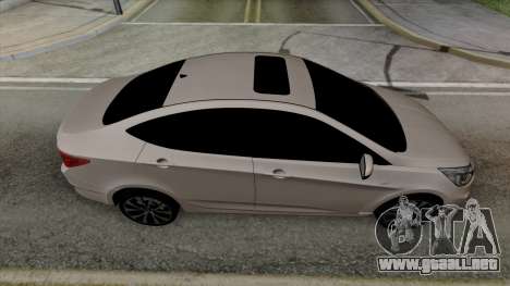 Hyundai Solaris Silver Chalice para GTA San Andreas