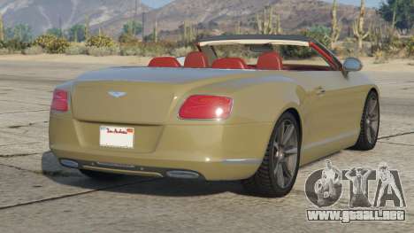 Bentley Continental Misty Moss