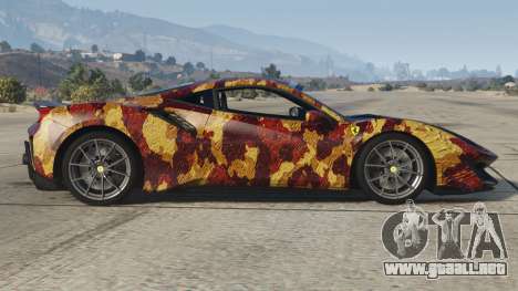 Ferrari 488 Pista Fire Bush