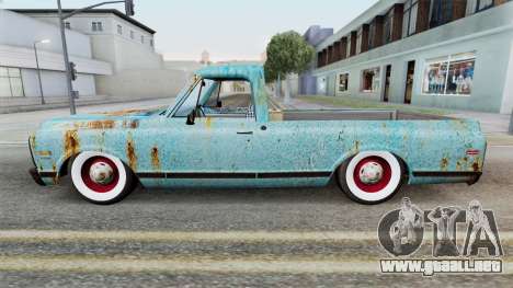 Chevrolet C10 Fountain Blue para GTA San Andreas