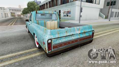 Chevrolet C10 Fountain Blue para GTA San Andreas