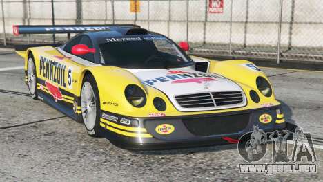Mercedes-Benz CLK LM AMG Coupe Banana Yellow