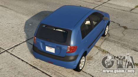 Hyundai Getz 5-door (TB) Bahama Blue