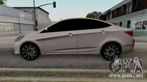 Hyundai Solaris Silver Chalice para GTA San Andreas