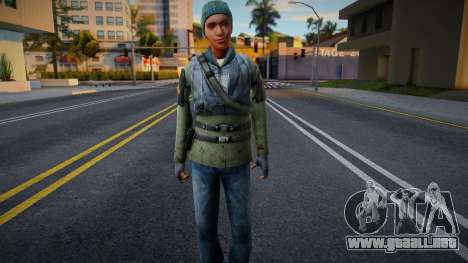 Half-Life 2 Rebels Female v3 para GTA San Andreas