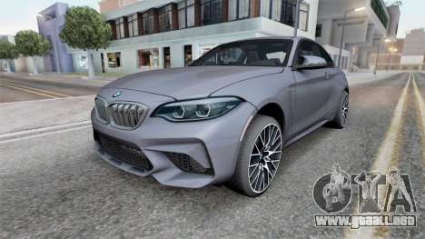BMW M2 Competition (F87) Dove Gray para GTA San Andreas