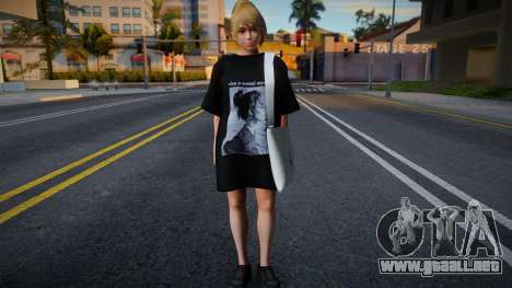 Yukino Oversized Shirt para GTA San Andreas