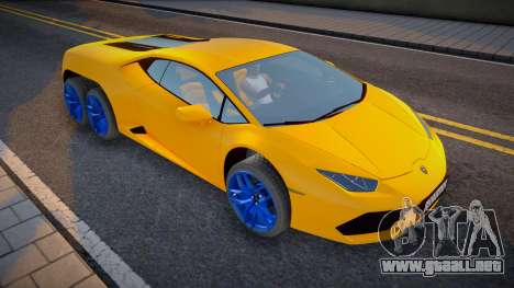 Lamborghini Huracan 6on6 Diamond para GTA San Andreas