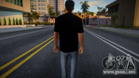 Man T-Shirt Tupac para GTA San Andreas