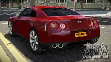 Nissan GT-R R35 XR V1.2 para GTA 4