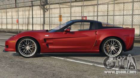 Chevrolet Corvette ZR1 Upsdell Red