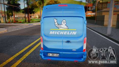 Ford Transit Michelin para GTA San Andreas