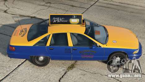 Chevrolet Caprice Taxi Congress Blue