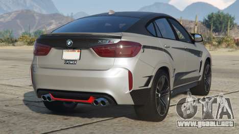 BMW X6 M (F86) Silver Chalice