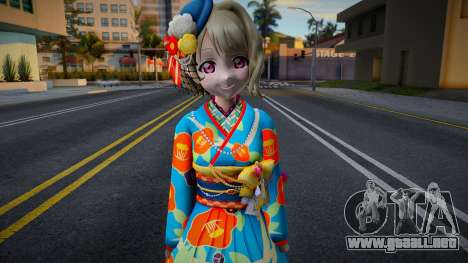 Kasumi - Love Live Recolor 1 para GTA San Andreas