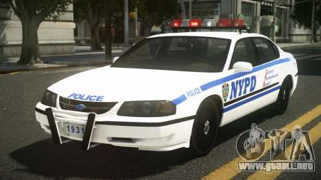 2000 Chevrolet Impala NYPD para GTA 4