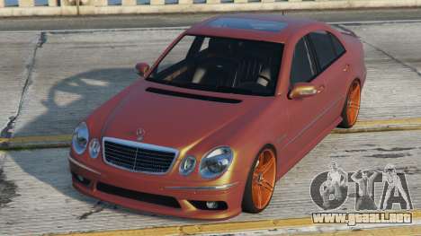 Mercedes-Benz E 55 AMG Copper Rust