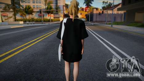 Yukino Oversized Shirt para GTA San Andreas