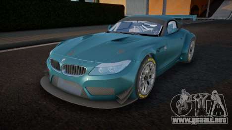2010 BMW Z4 GT3 (E89) v1.0 para GTA San Andreas