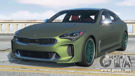 Kia Stinger Lunar Green