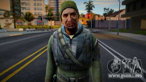 Half-Life 2 Rebels Male v8 para GTA San Andreas