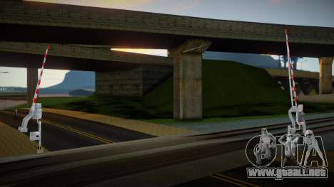 Railroad Crossing Mod Slovakia v26 para GTA San Andreas