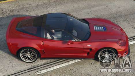 Chevrolet Corvette ZR1 Upsdell Red