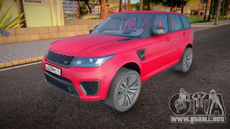 Range Rover Sport (SVR) para GTA San Andreas