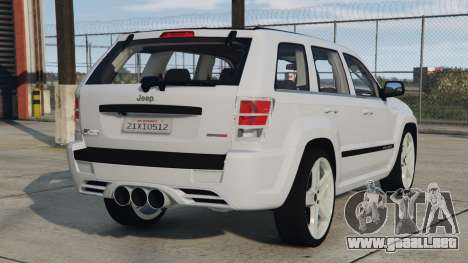 Jeep Grand Cherokee SRT8 (WK) Gainsboro