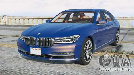 BMW 750Li Air Force Blue