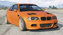 BMW M3 Wide Body Kit (E46) Princeton Orange [Add-On] para GTA 5