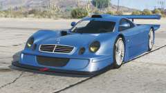 Mercedes-Benz CLK LM AMG Coupe Bahama Blue [Replace] para GTA 5