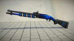 Blue Chromegun Toxic Dragon by sHePard para GTA San Andreas