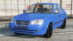 Hyundai Accent Saloon Bright Navy Blue [Replace] para GTA 5